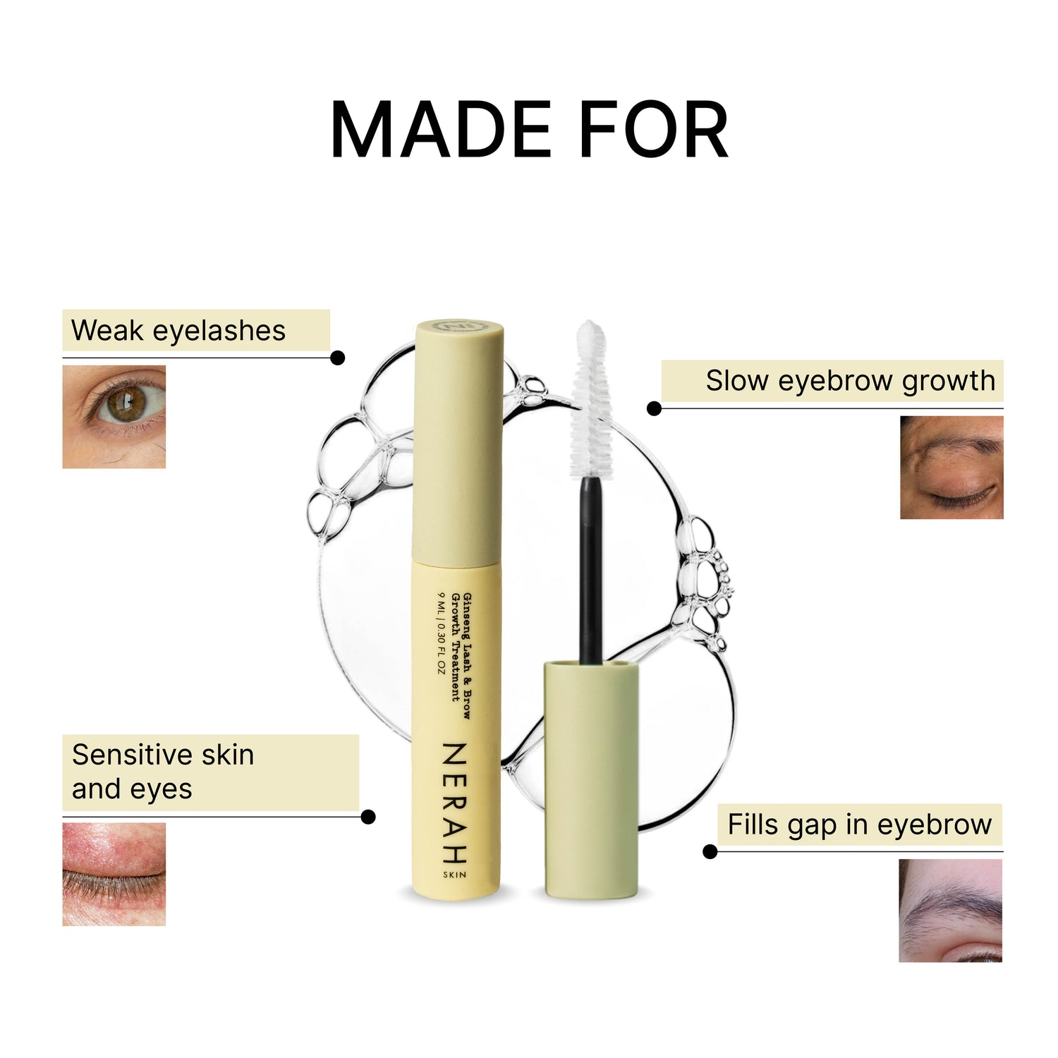 Ginseng Lash &amp; Brow Growth Treatment