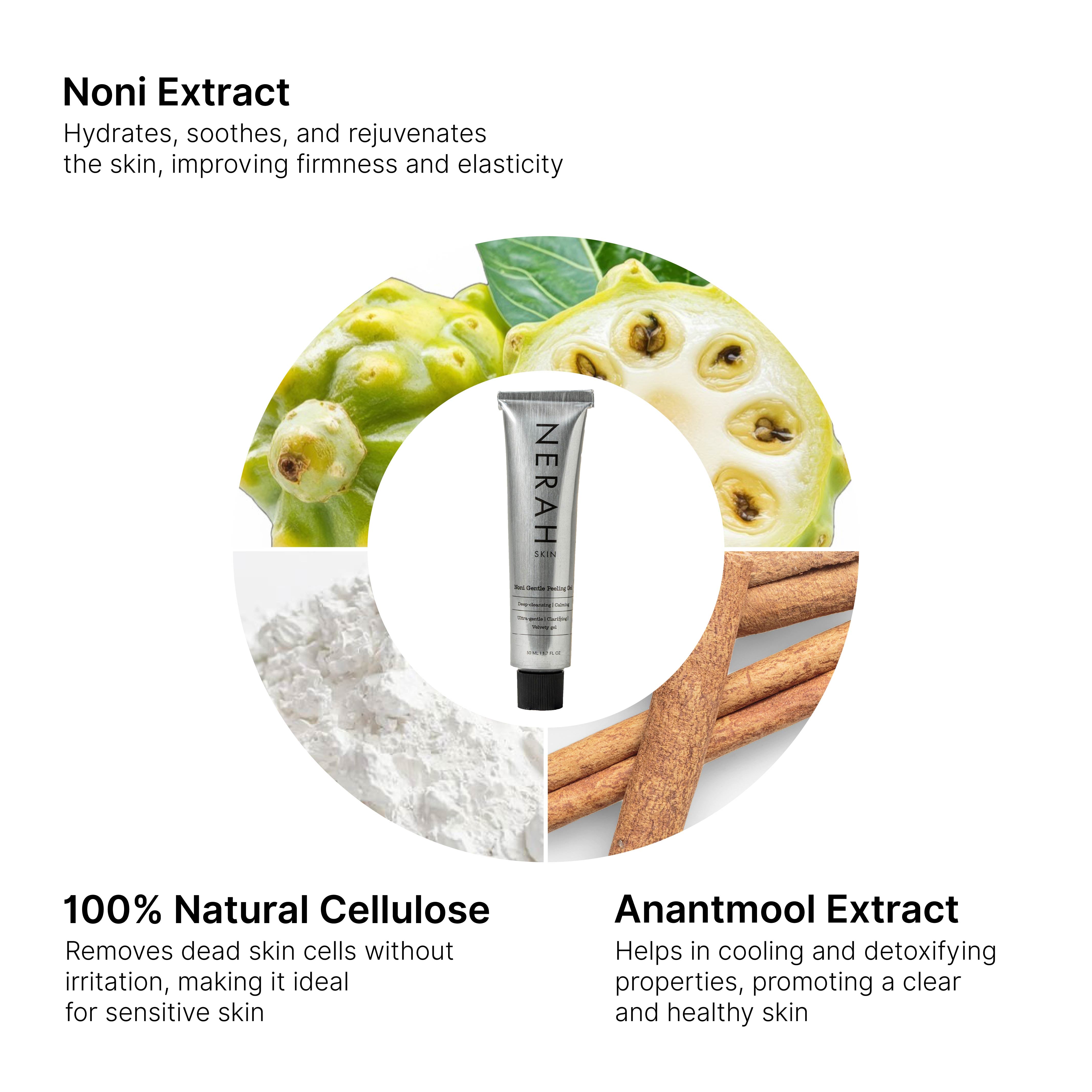 Noni Gentle Peeling Gel | Non-AHA/BHA Exfoliator for Sensitive